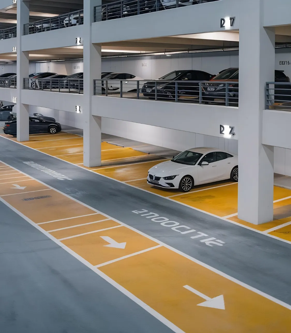 High-visibility finish