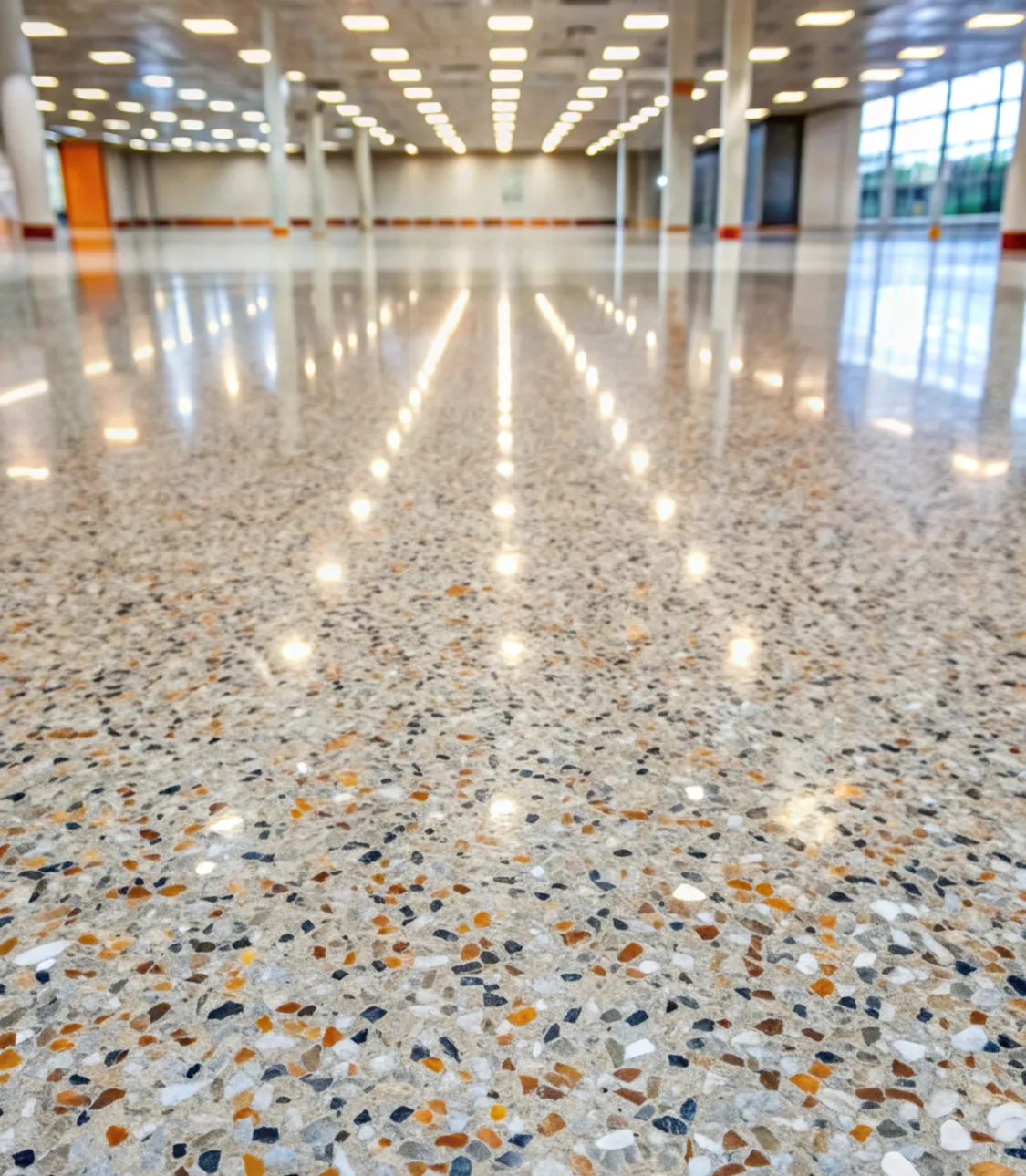 Seamless and non-porous finish